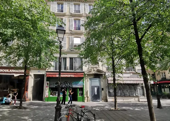 아파트 Charming Artist In Le Marais