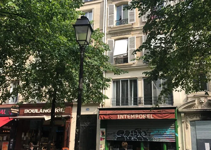 아파트 Charming Artist In Le Marais *