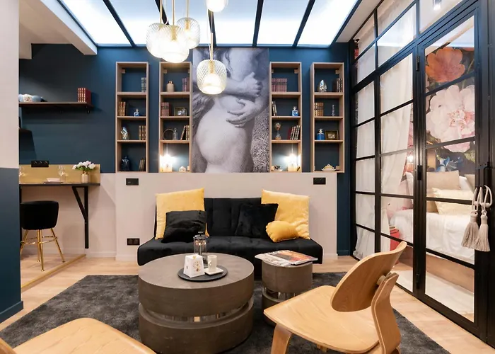 아파트 Charming Artist In Le Marais 파리